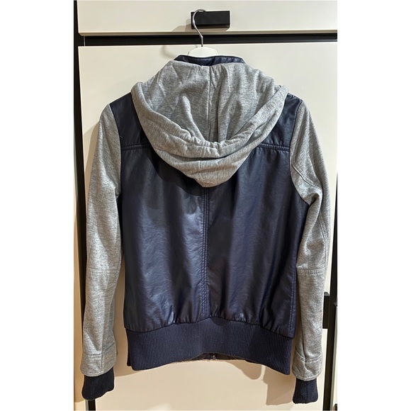 Ci Sono By Cavalini Hoodie Navy Jacket - Picture 2 of 4